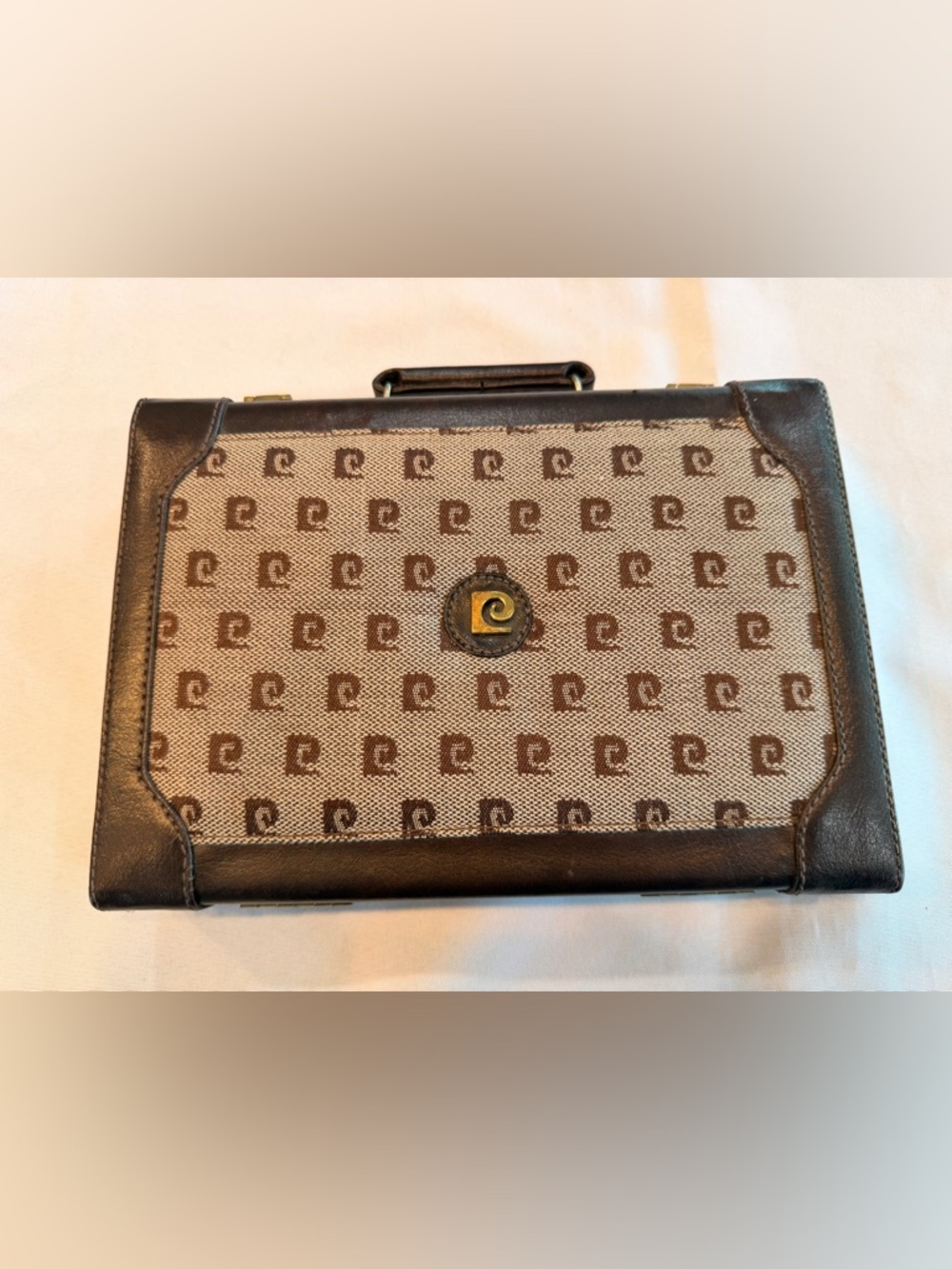 Vintage Rare Pierre Cardin 1970s Backgammon Game Set in Attaché Case